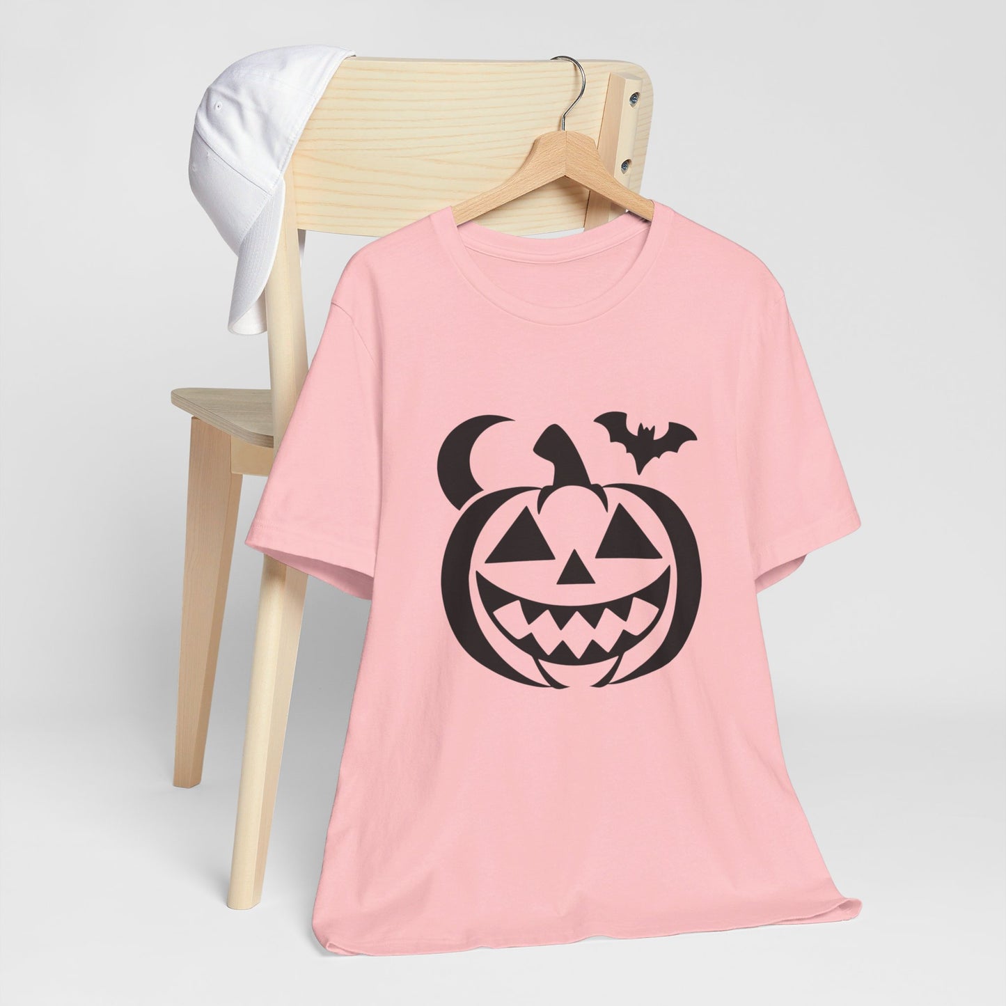 Retro Pumpkin Smile Halloween Tee