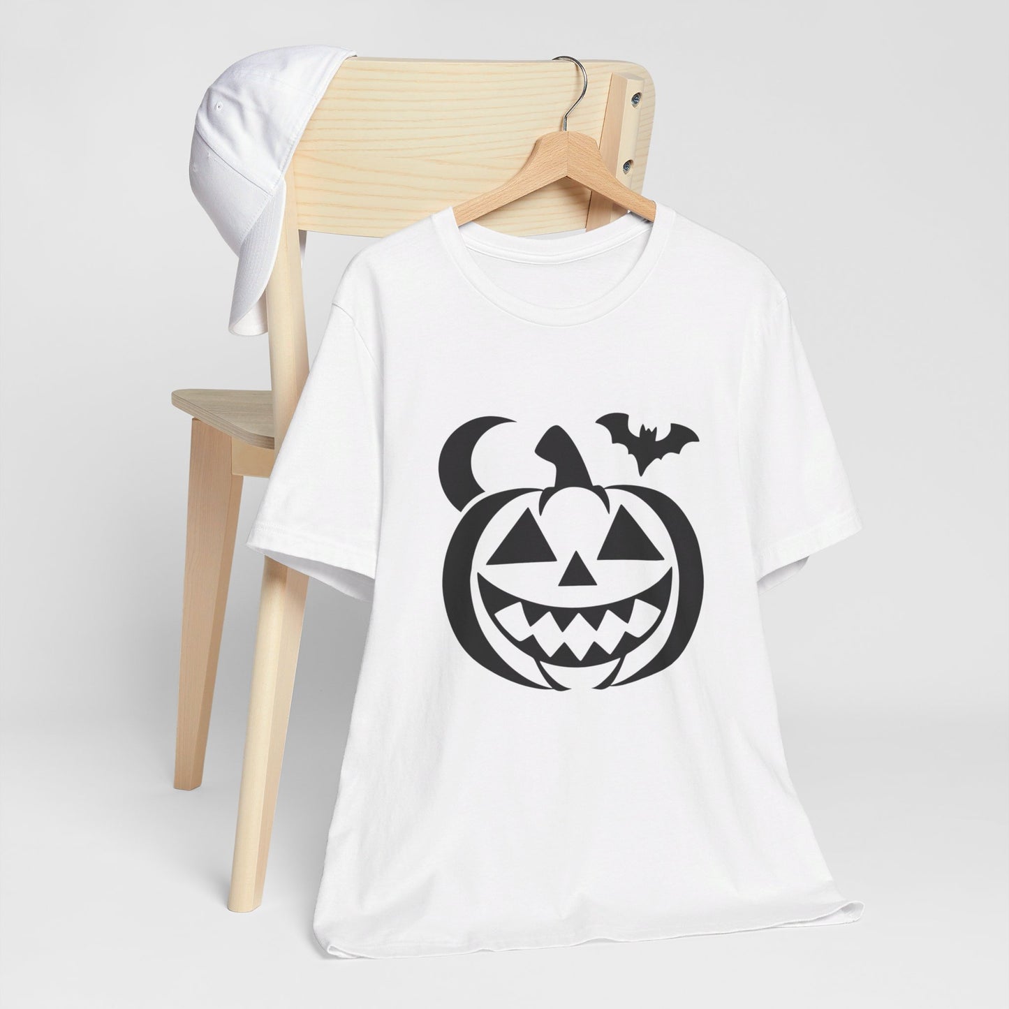 Retro Pumpkin Smile Halloween Tee