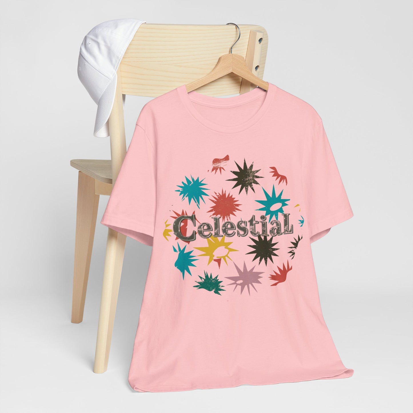 Celestial Colorful Star Burst Tee