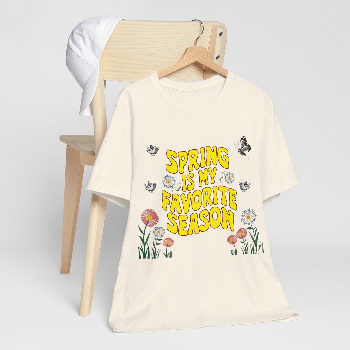 Spring is my Favorite Season Floral Tee