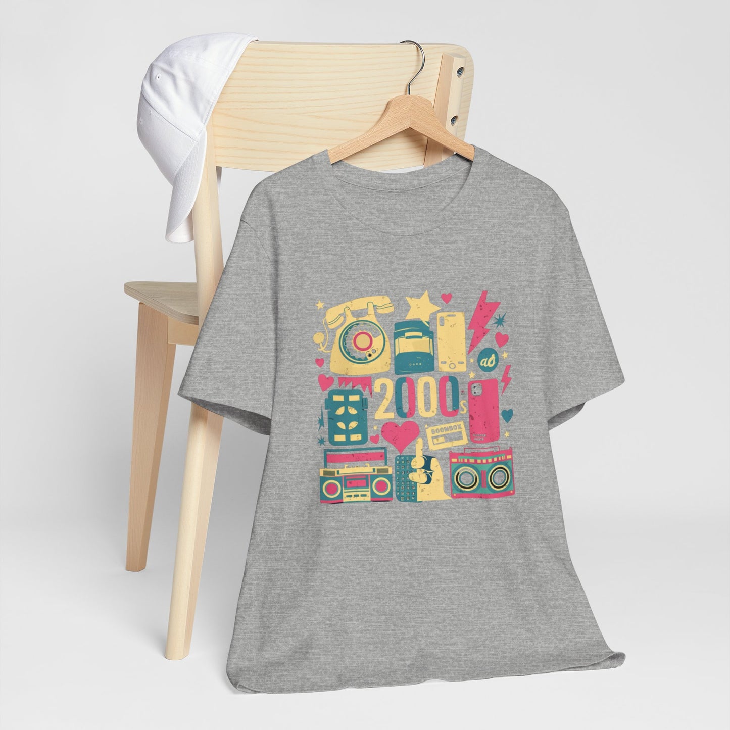 2000s Retro Nostalgic Colorful Tee