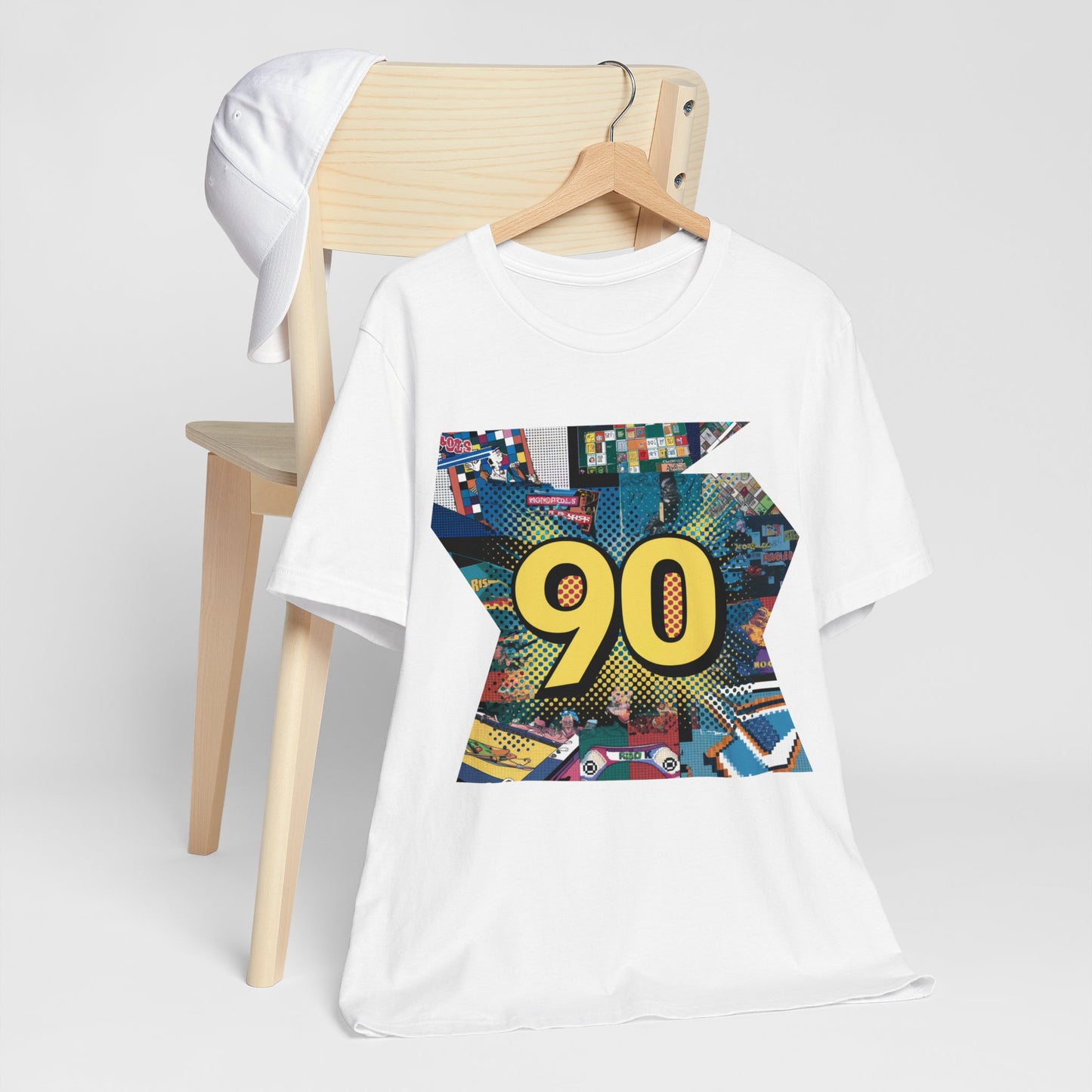 90s Retro Vibrant Nostalgic Tee