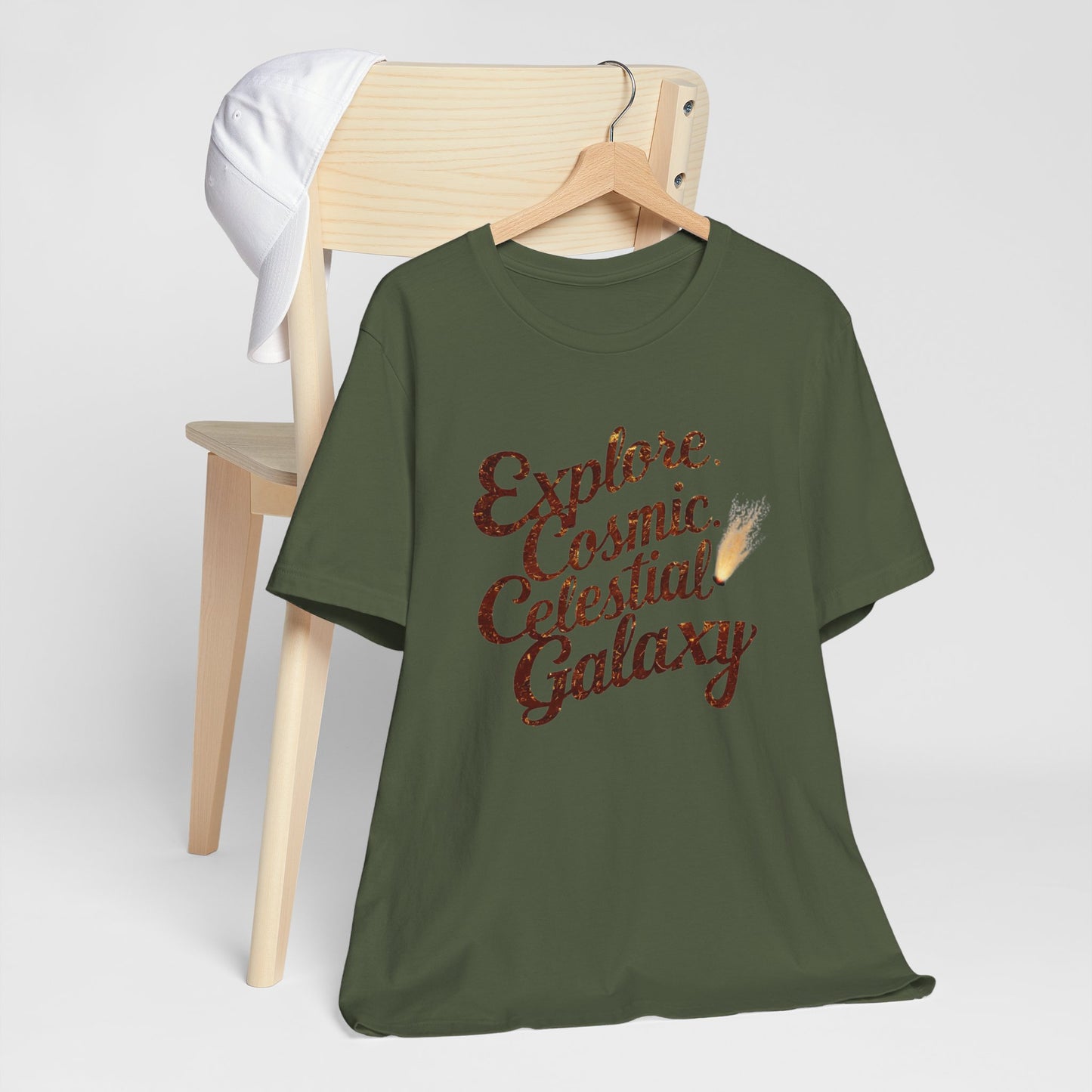Explore Cosmic Celestial Galaxy Spark Tee