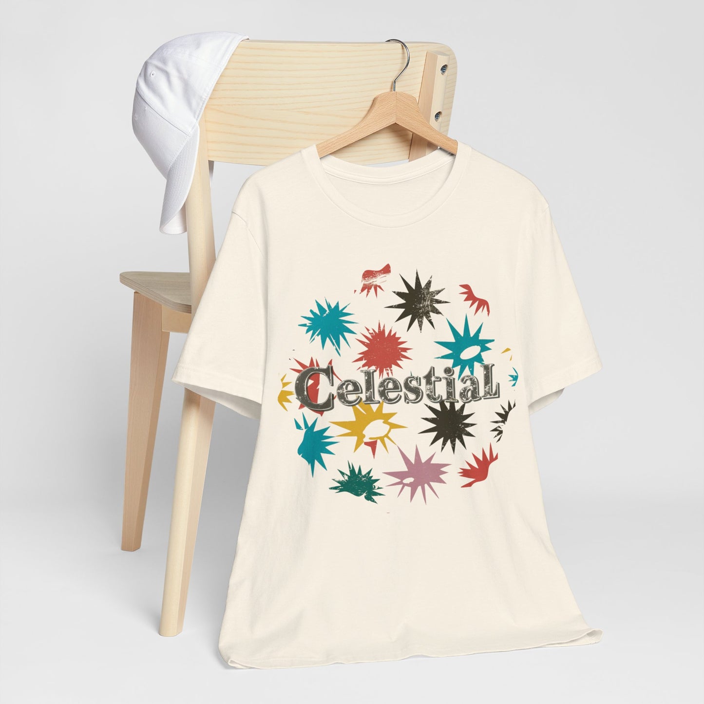 Celestial Colorful Star Burst Tee