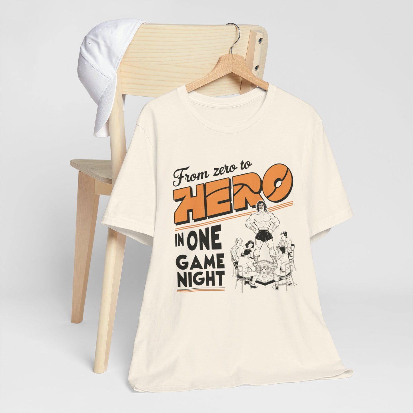 Board Game Night Zero Hero Tee
