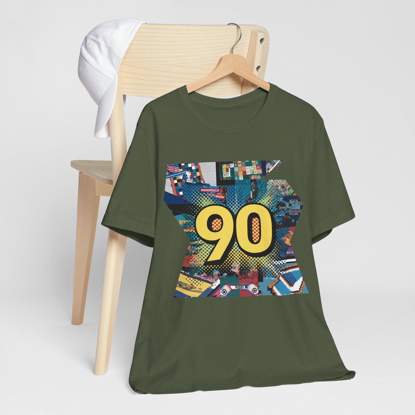 90s Retro Vibrant Nostalgic Tee