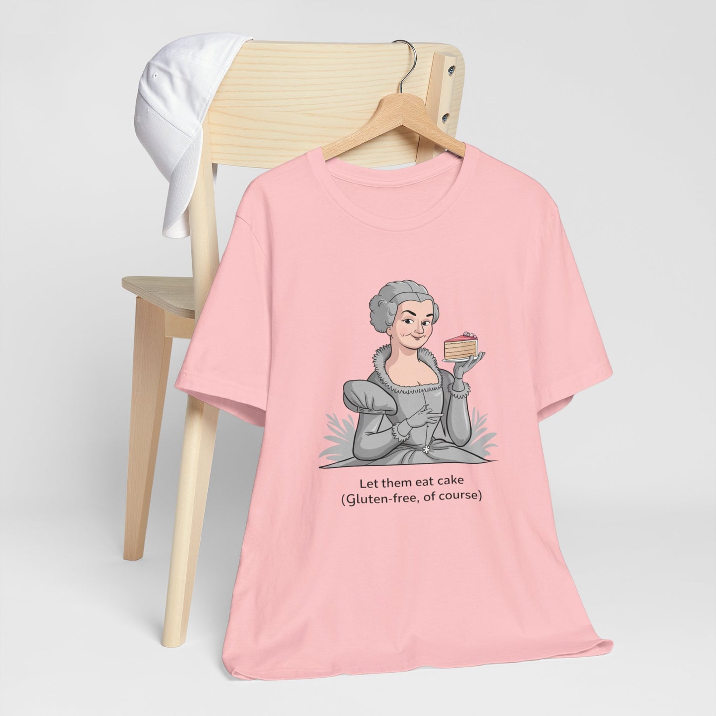 Marie Antoinette Let Them Eat Cake Gluten-Free Humor Tee