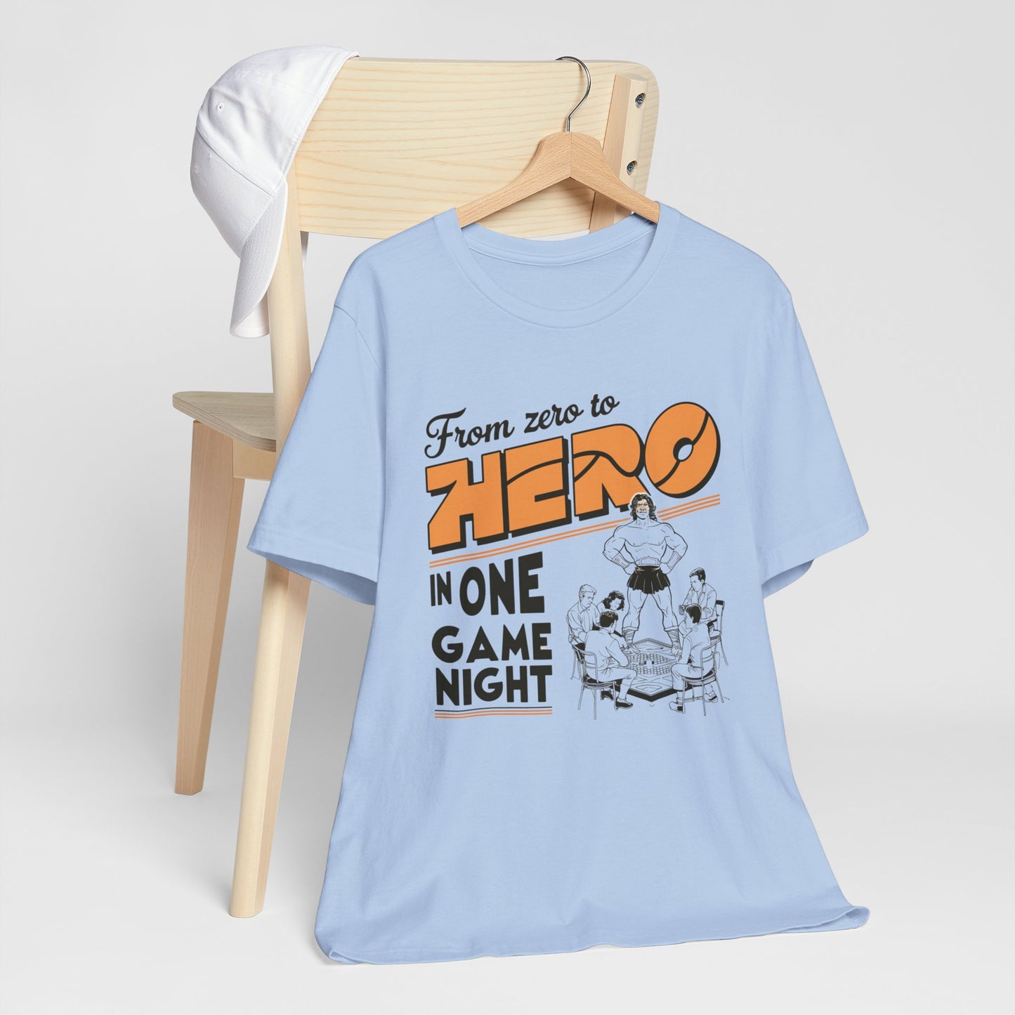 Board Game Night Zero Hero Tee