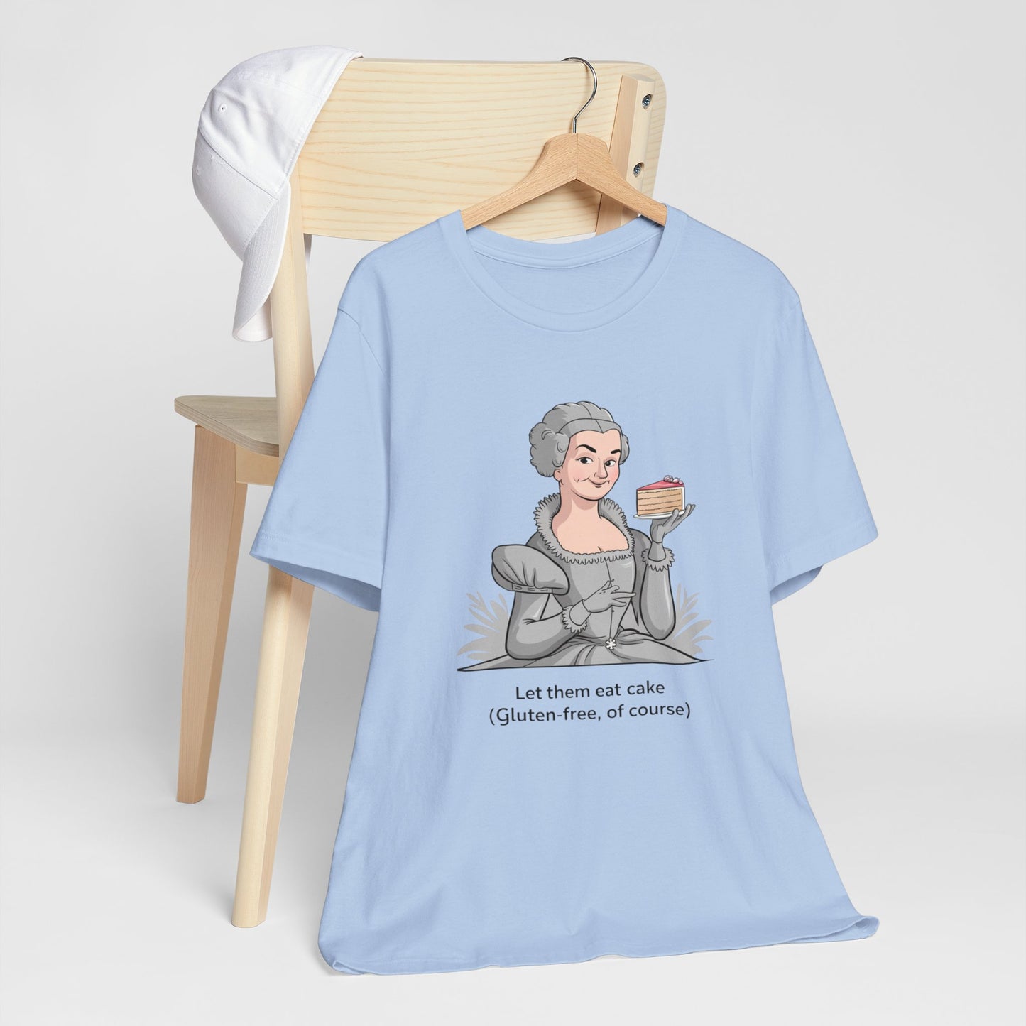 Marie Antoinette Let Them Eat Cake Gluten-Free Humor Tee