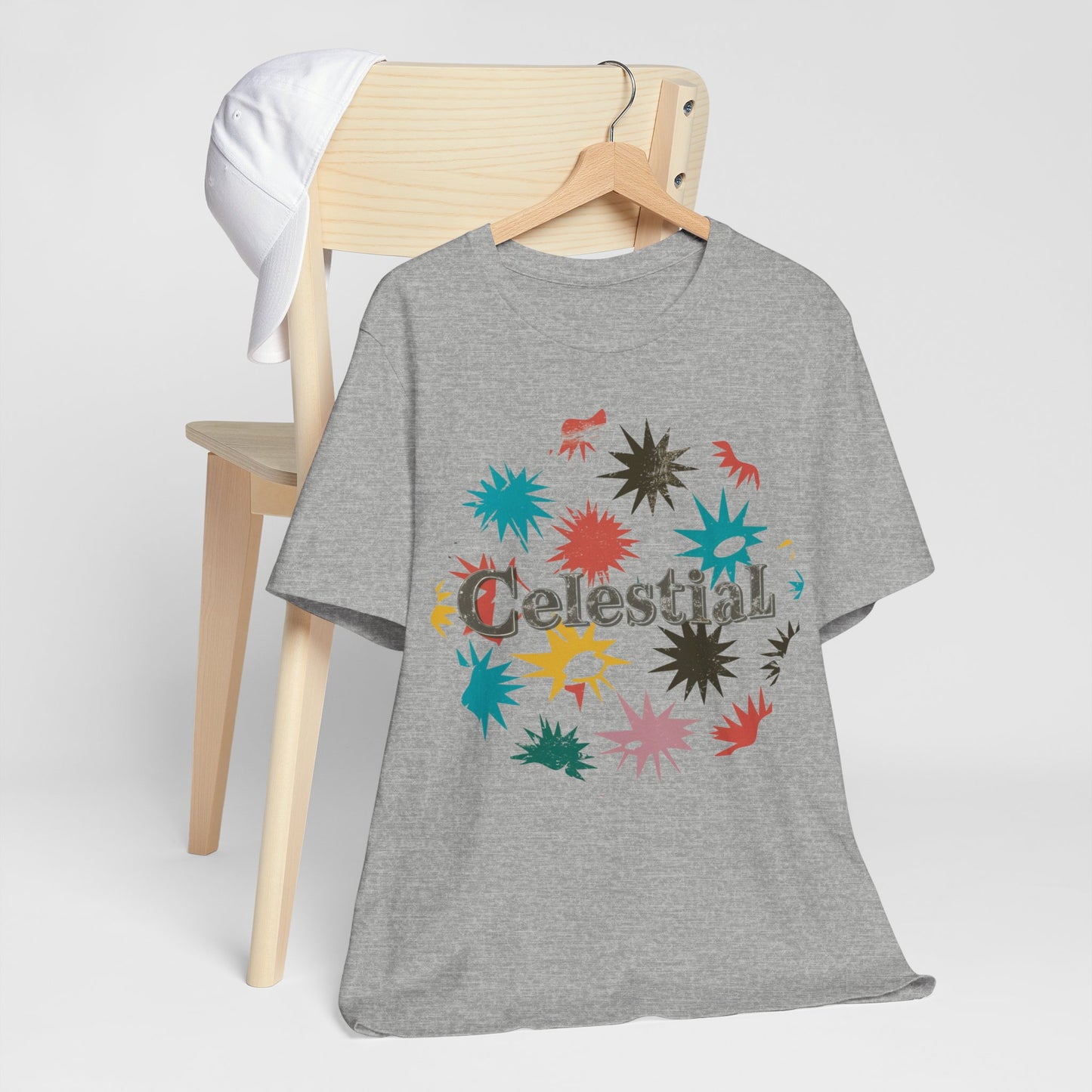 Celestial Colorful Star Burst Tee