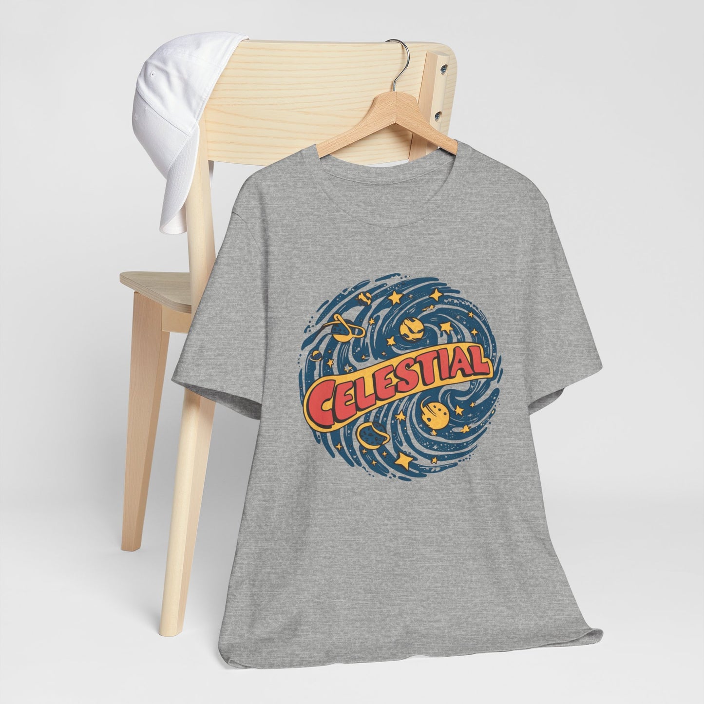 Celestial Retro Colorful Pop Art Tee