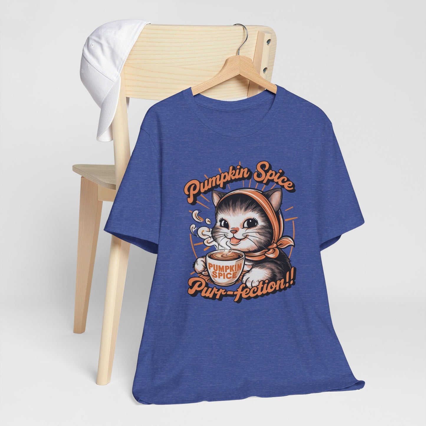 Pumpkin Spice Purr-fection Cat Tee