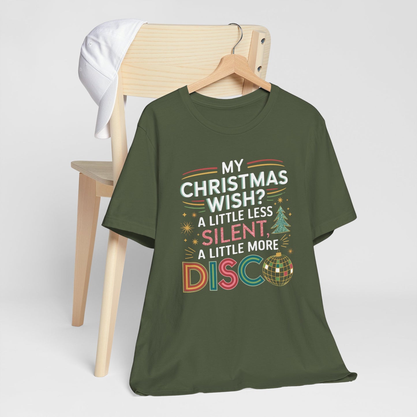 Christmas Disco Wish Retro Tee