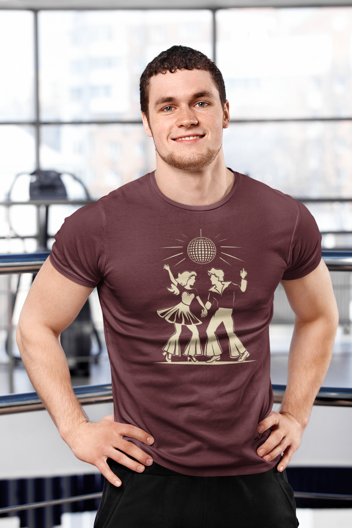 Retro Disco Couple Tee