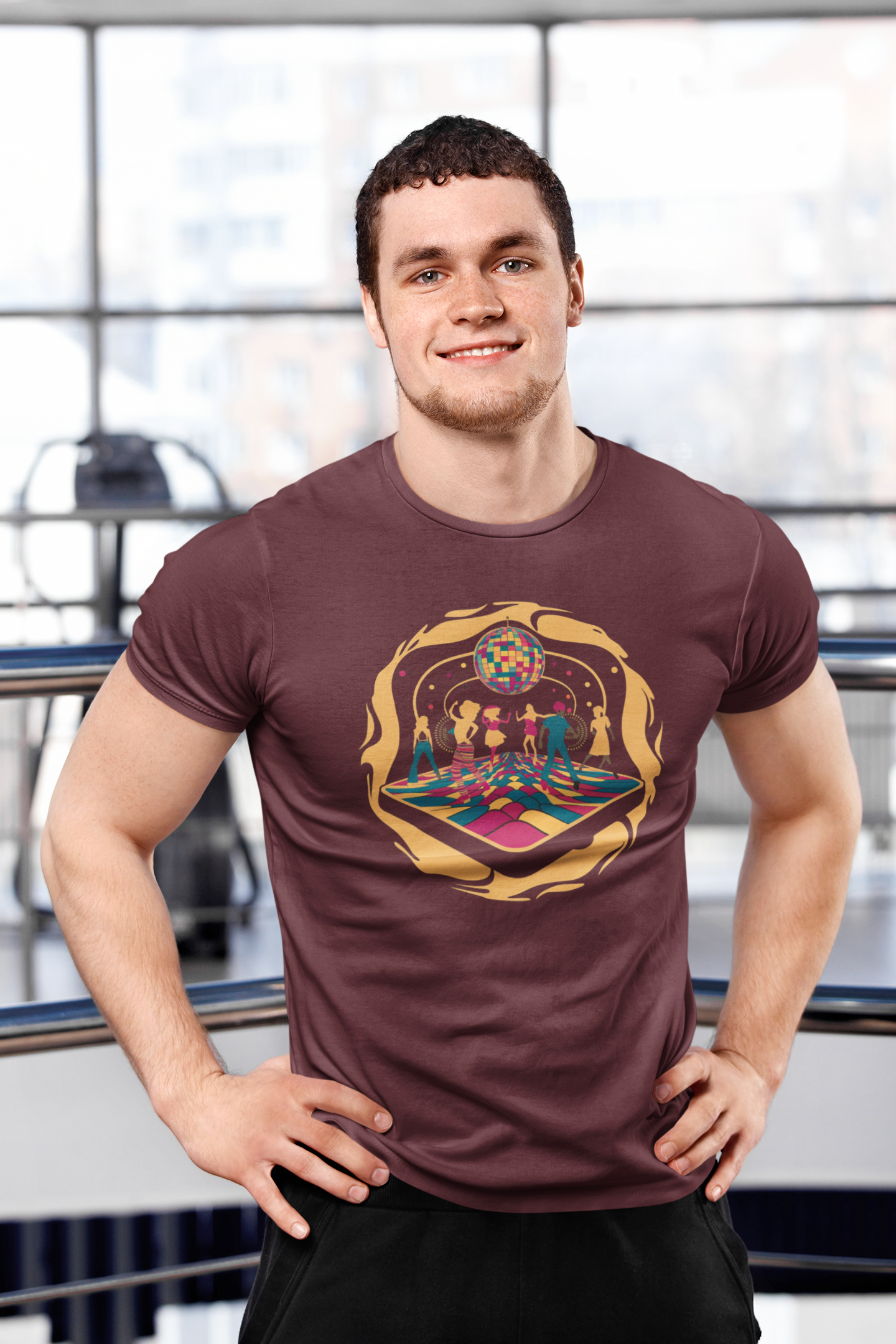 Disco Retro Dancefloor Tee
