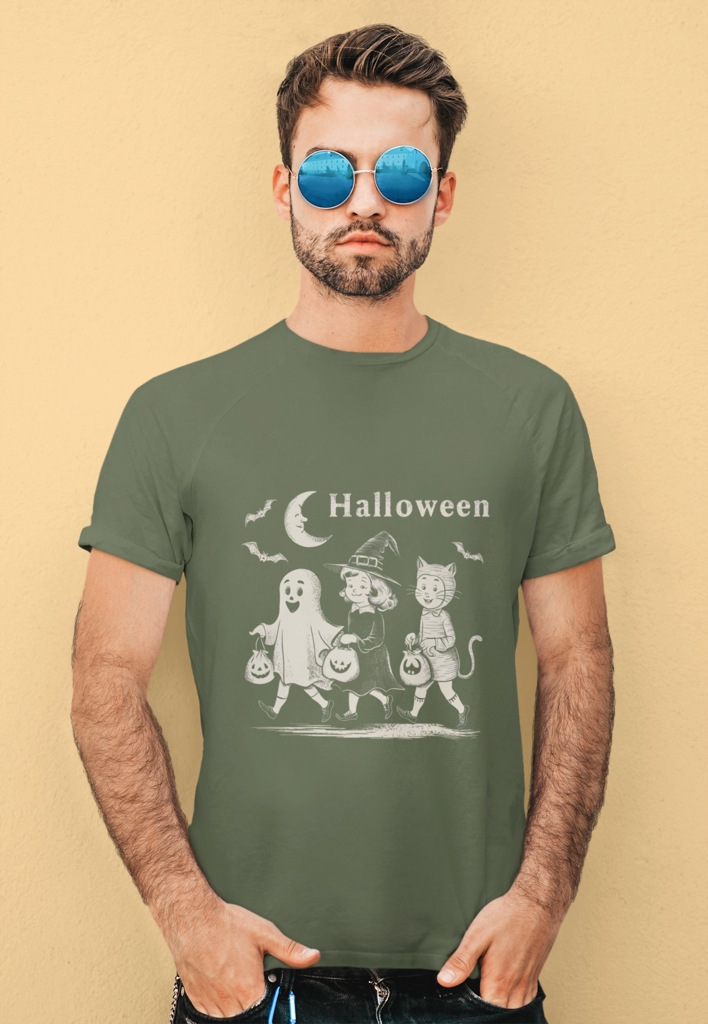 Retro Halloween Trio Tee
