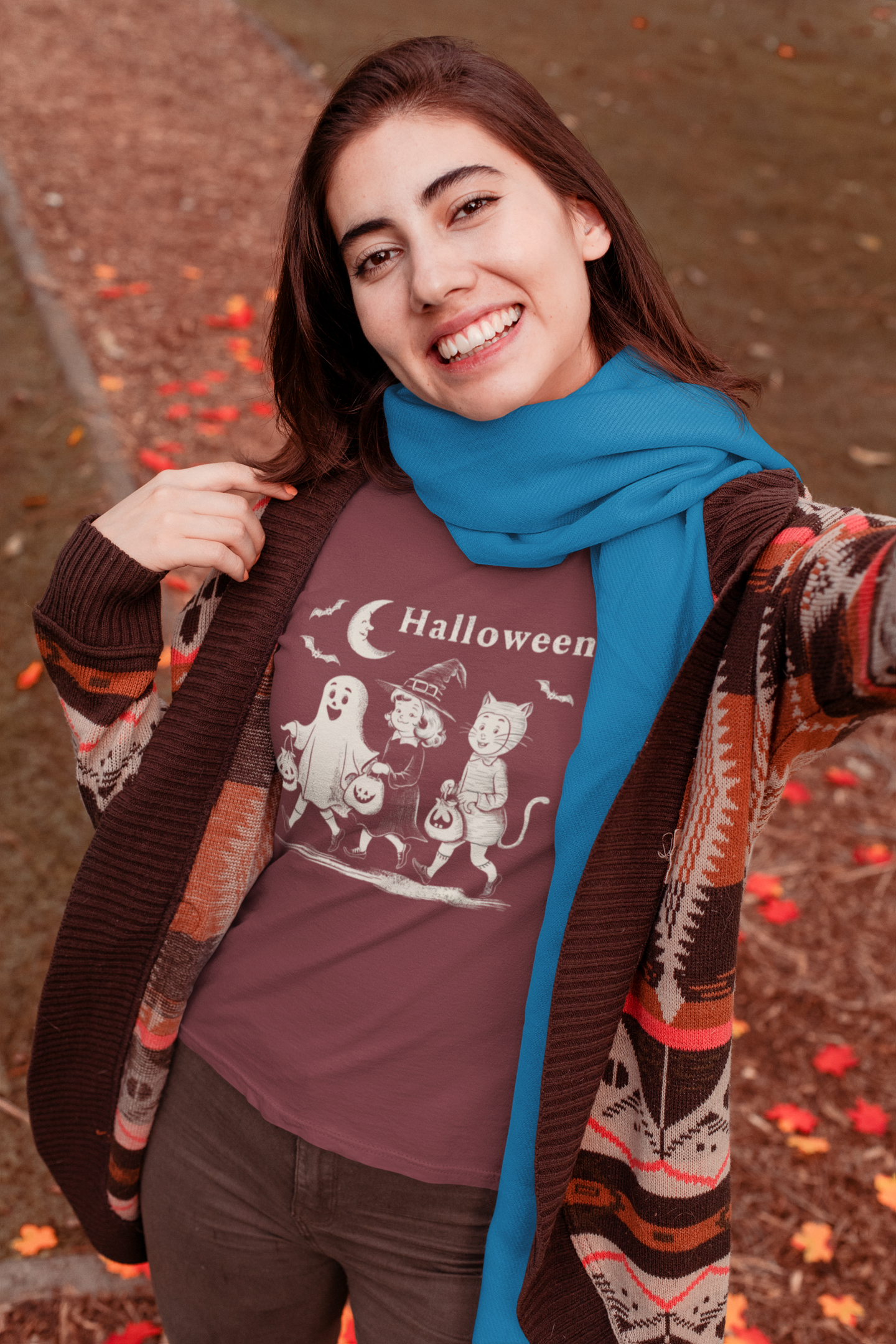 Retro Halloween Trio Tee