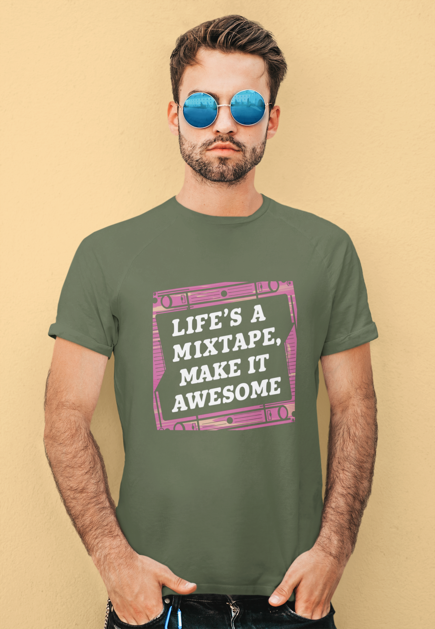 Life's a Mixtape Make it Awesome Tee