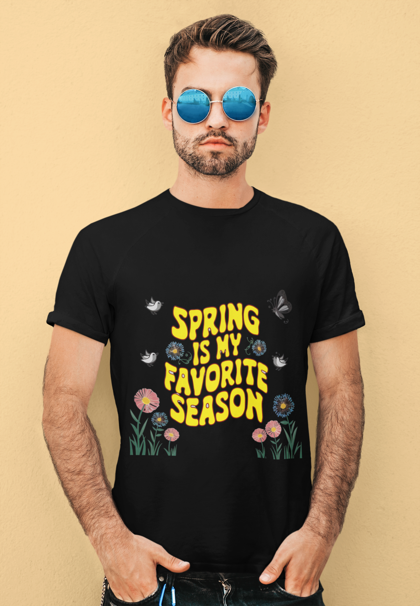 Spring is my Favorite Season Floral Tee