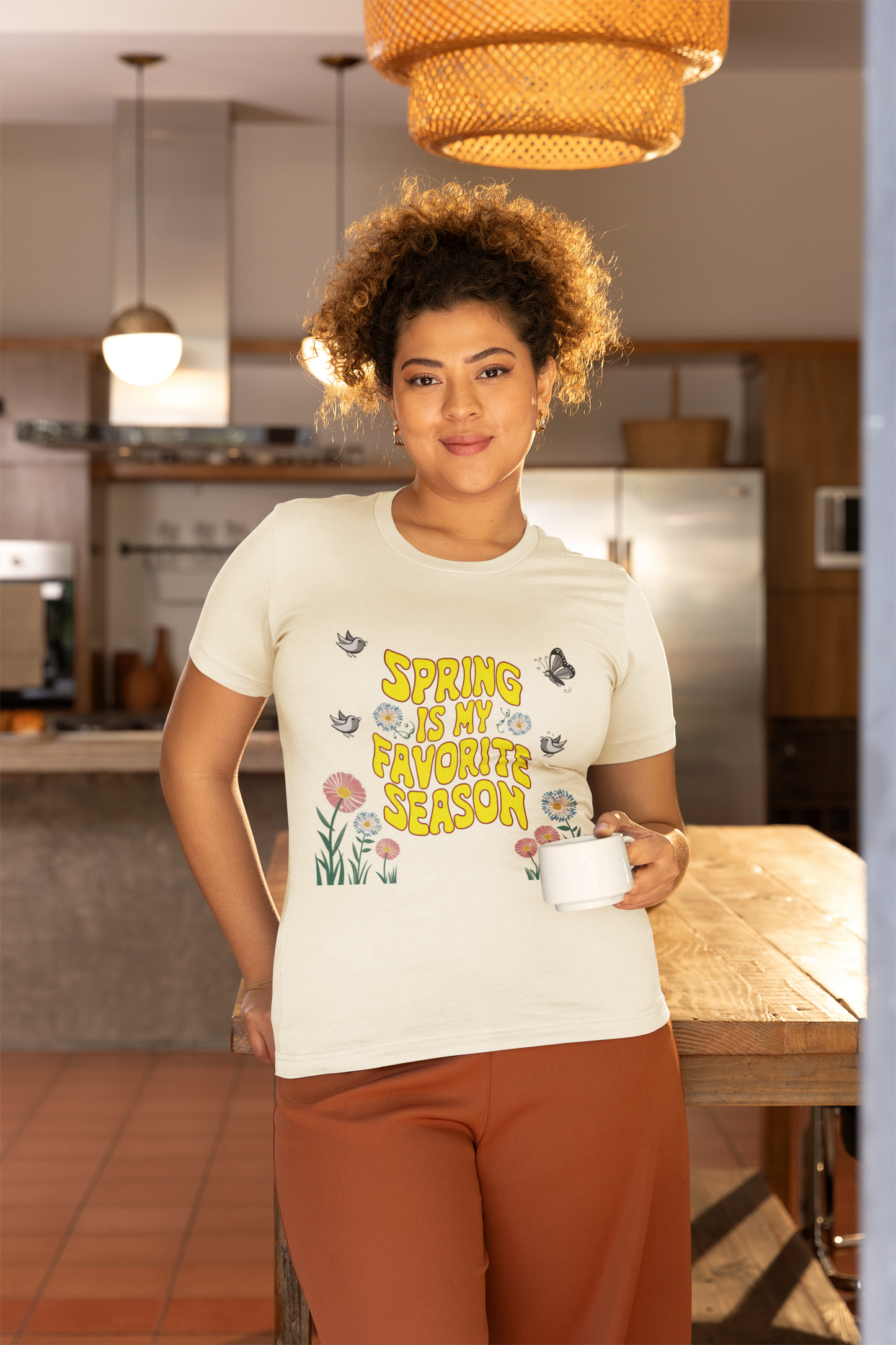 Spring is my Favorite Season Floral Tee