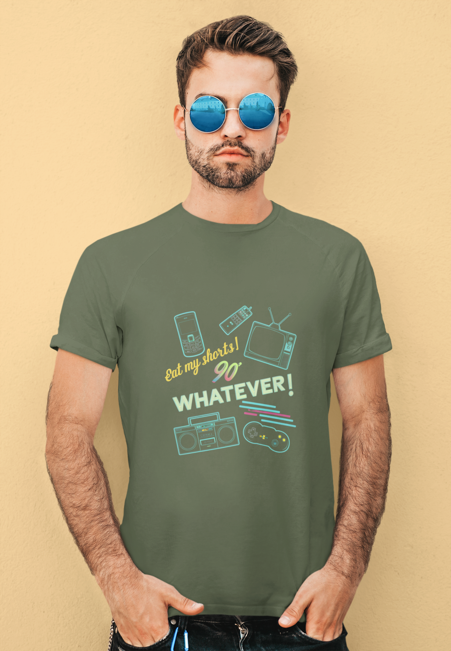 1990s Retro Phrases Nostalgic Tee