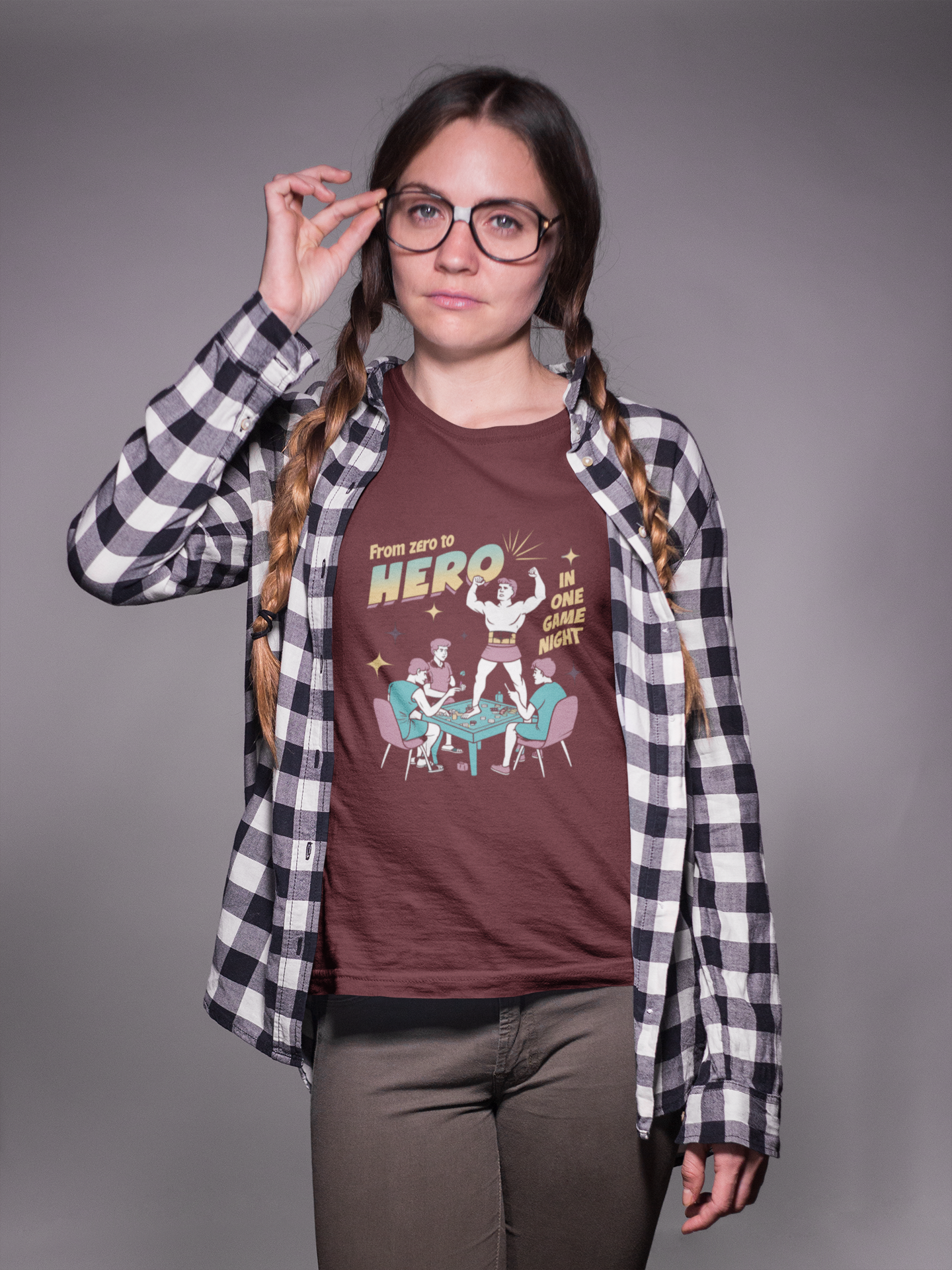 Board Game Retro Night Zero To Hero Tee