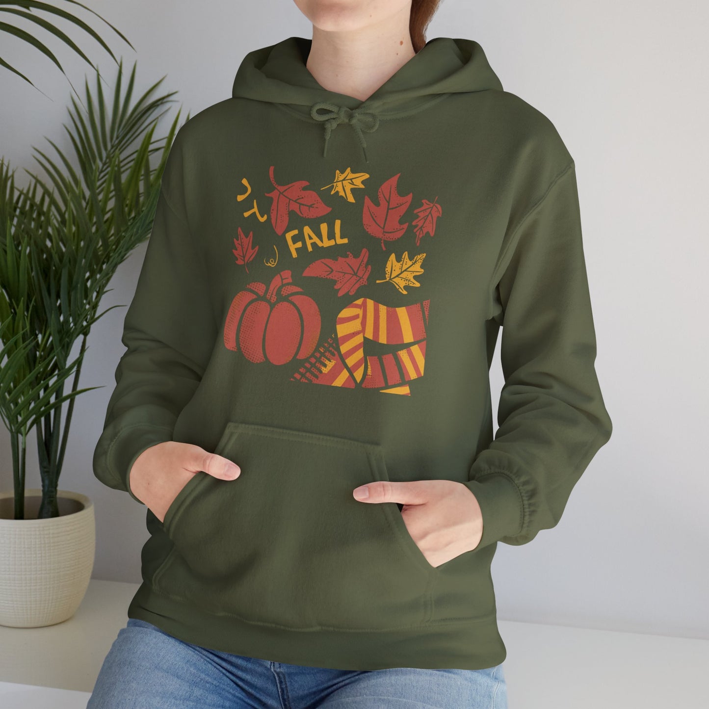 Fall Retro Images Hoodie