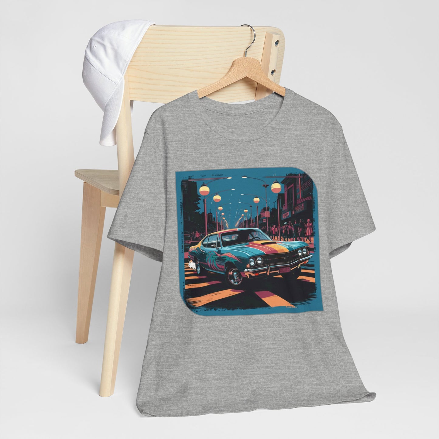 Retro Car Classic Street Light Tee