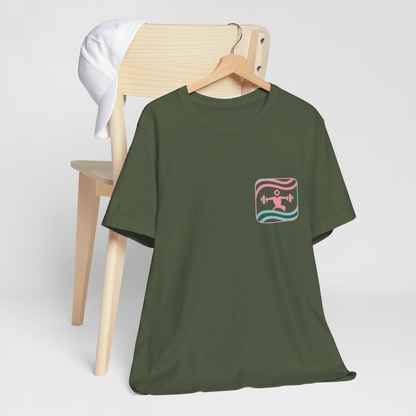 Retro Fitness Gym Logo Tee