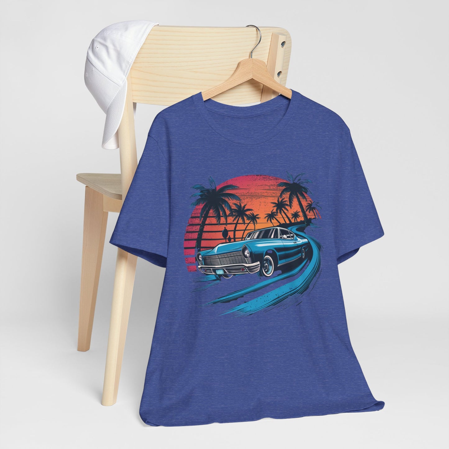 Retro Car Sunset Tee