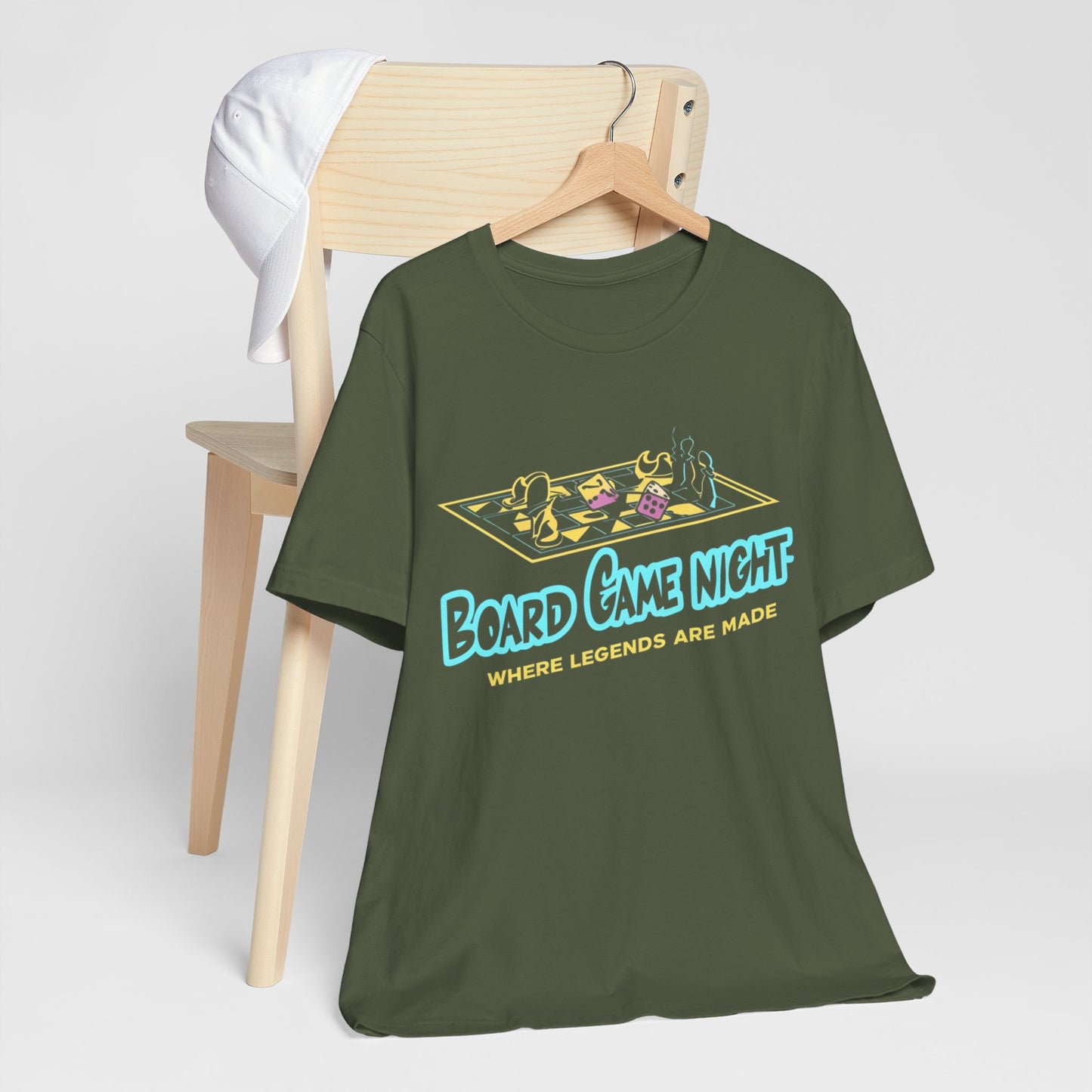 Retro Tabletop Legends Game Night T-Shirt