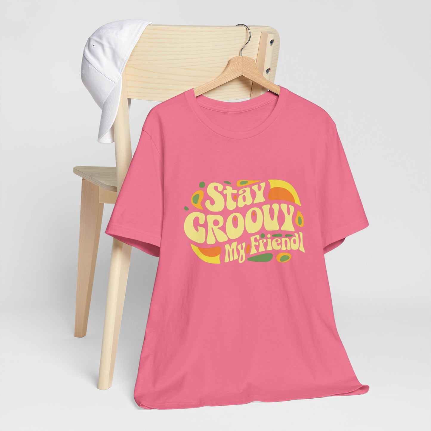 Wavy Stay Groovy My Friend Tee