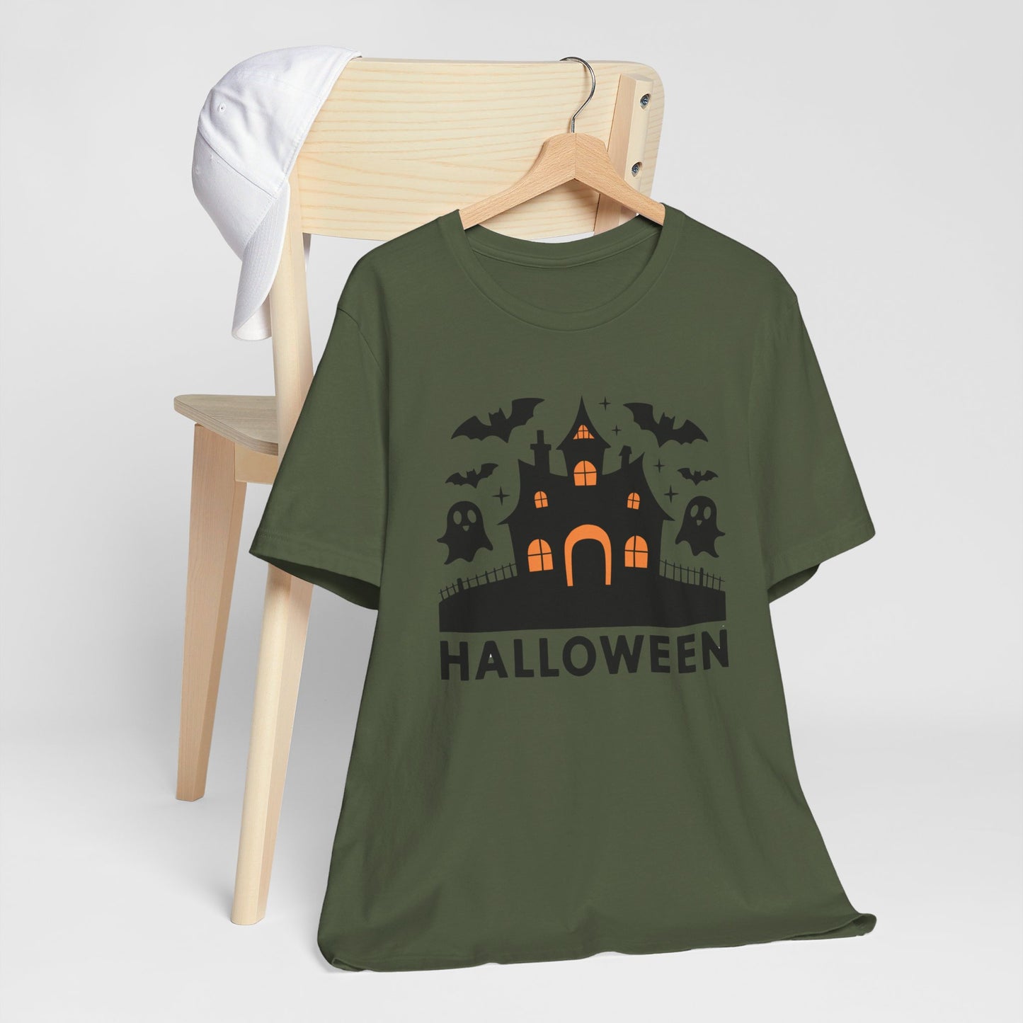 Retro Halloween House Gothic Tee