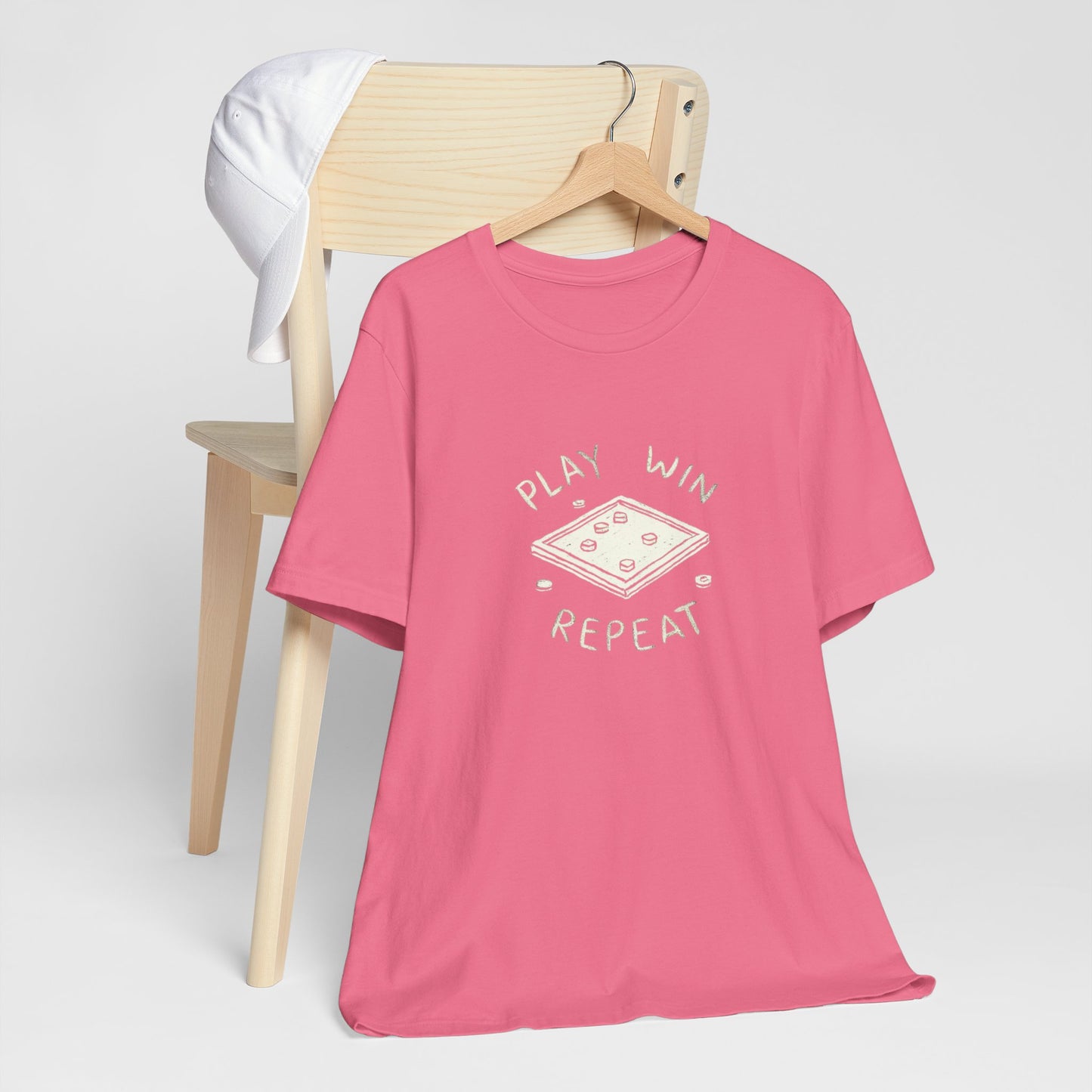 Play Win Repeat Board Games Tee
