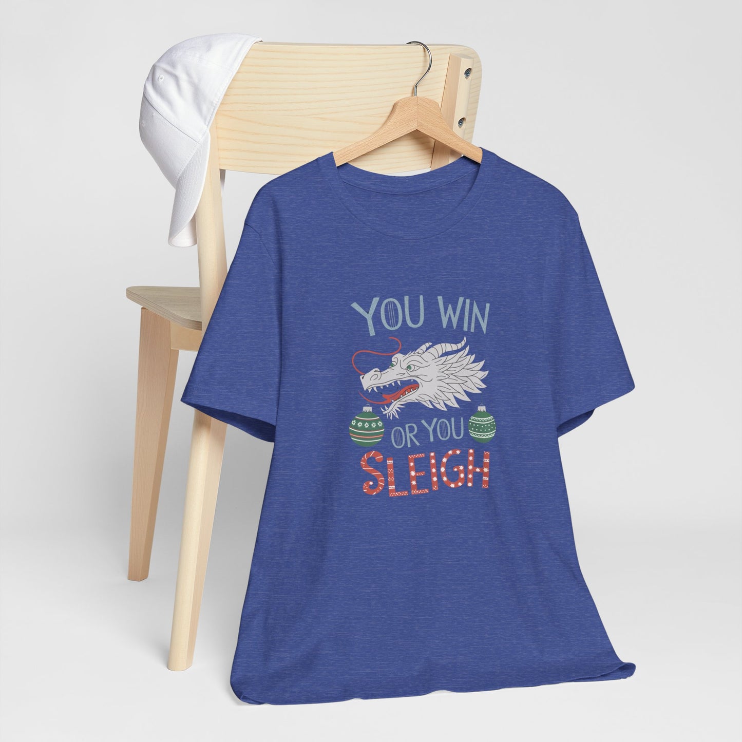 Christmas Games 'You Win or You Sleigh' Tee