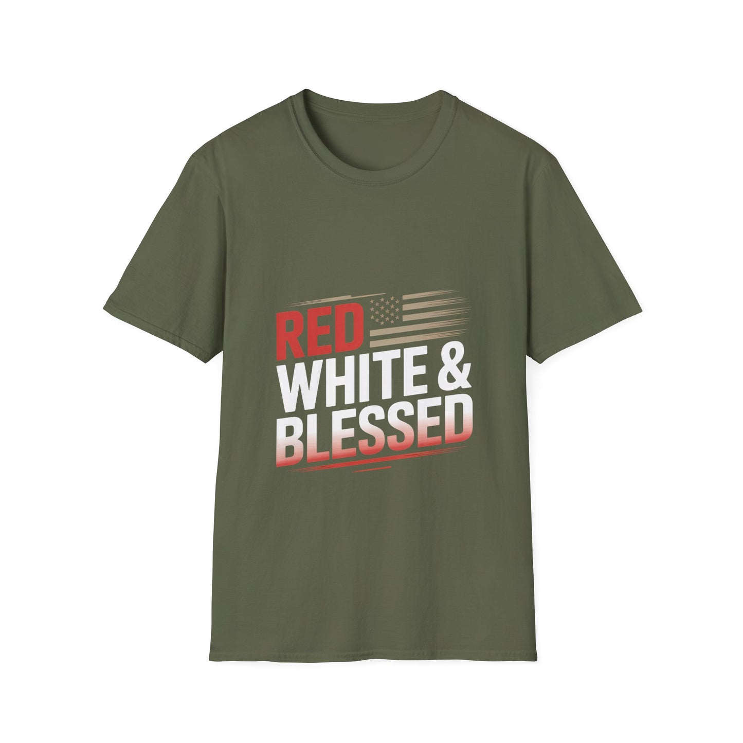Red, White & Blessed Patriotic Tee