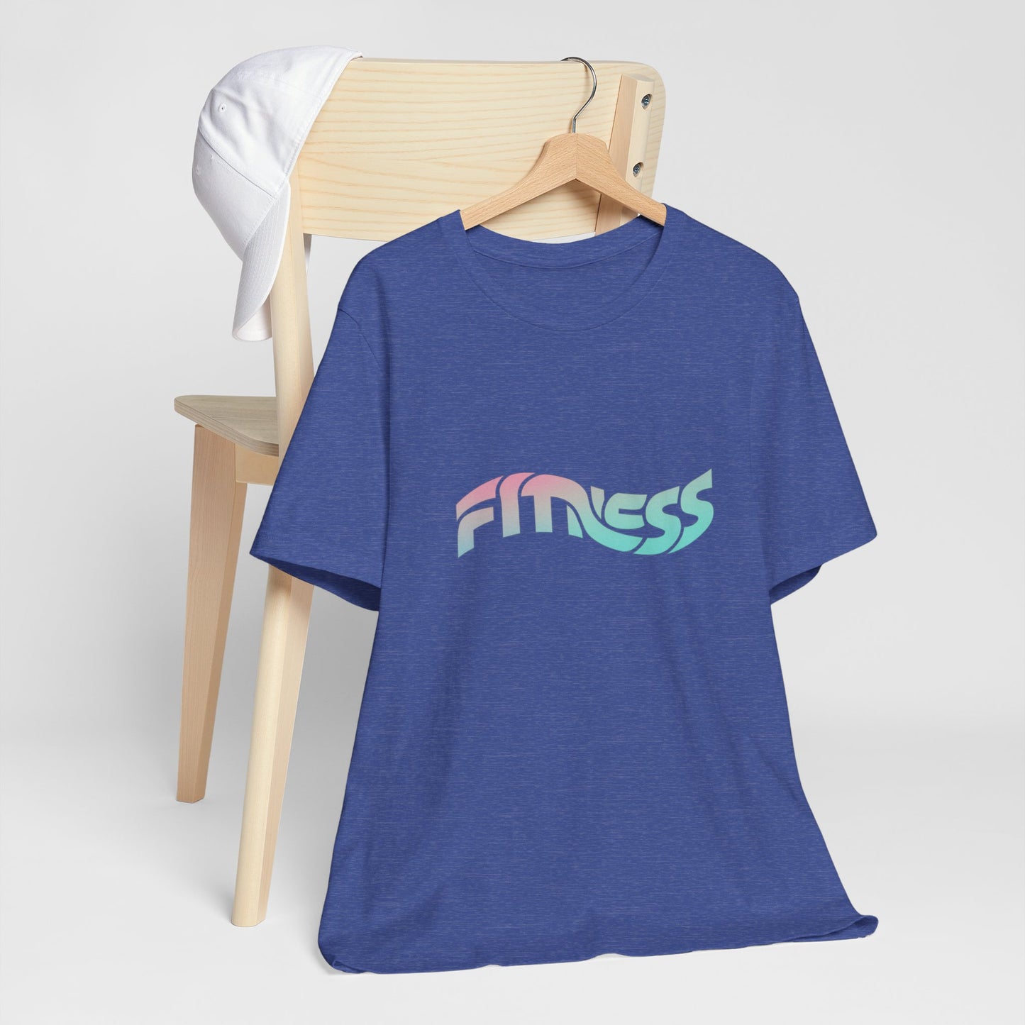 Fitness Retro Wavy Tee