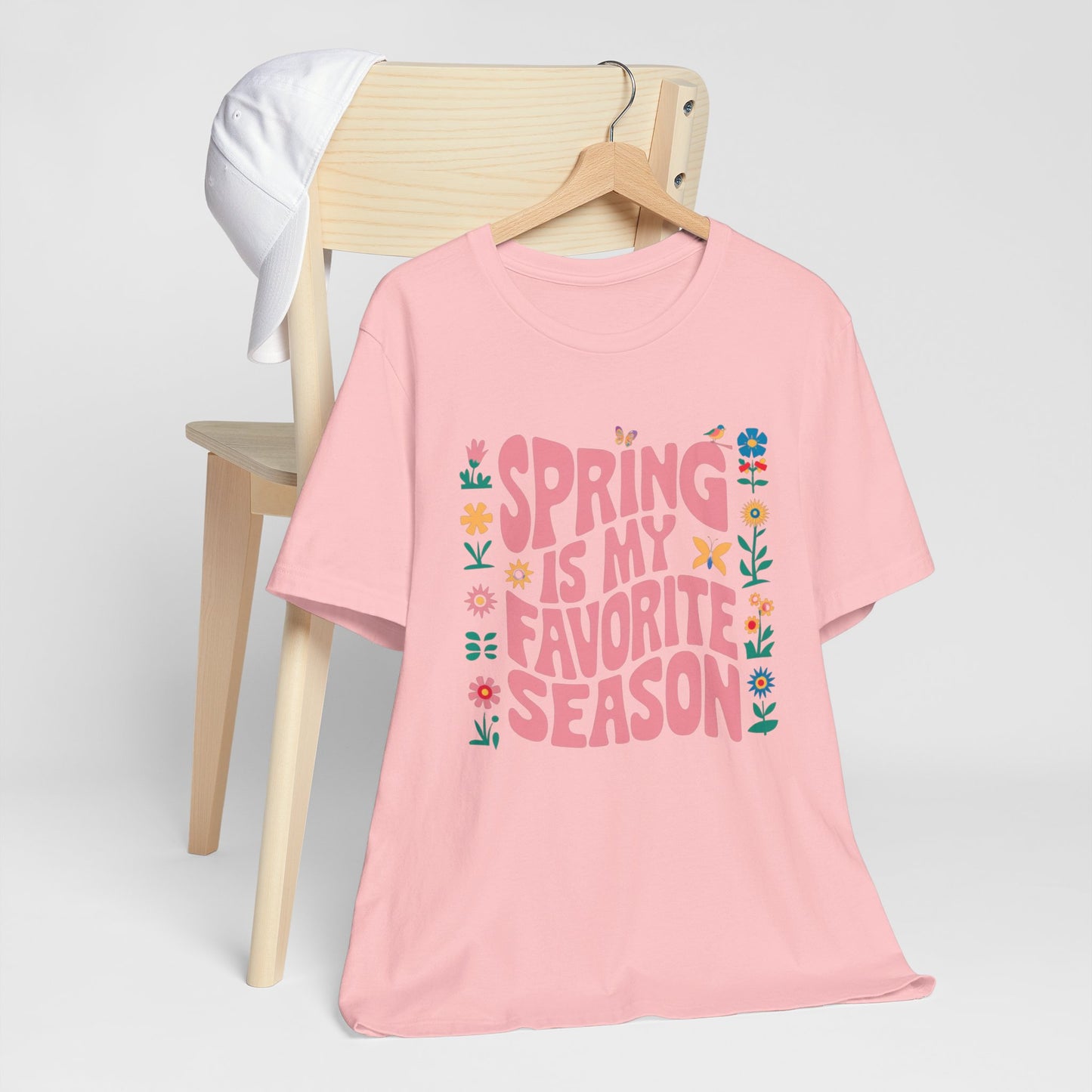 Spring is my Favorite Season Groovy Tee