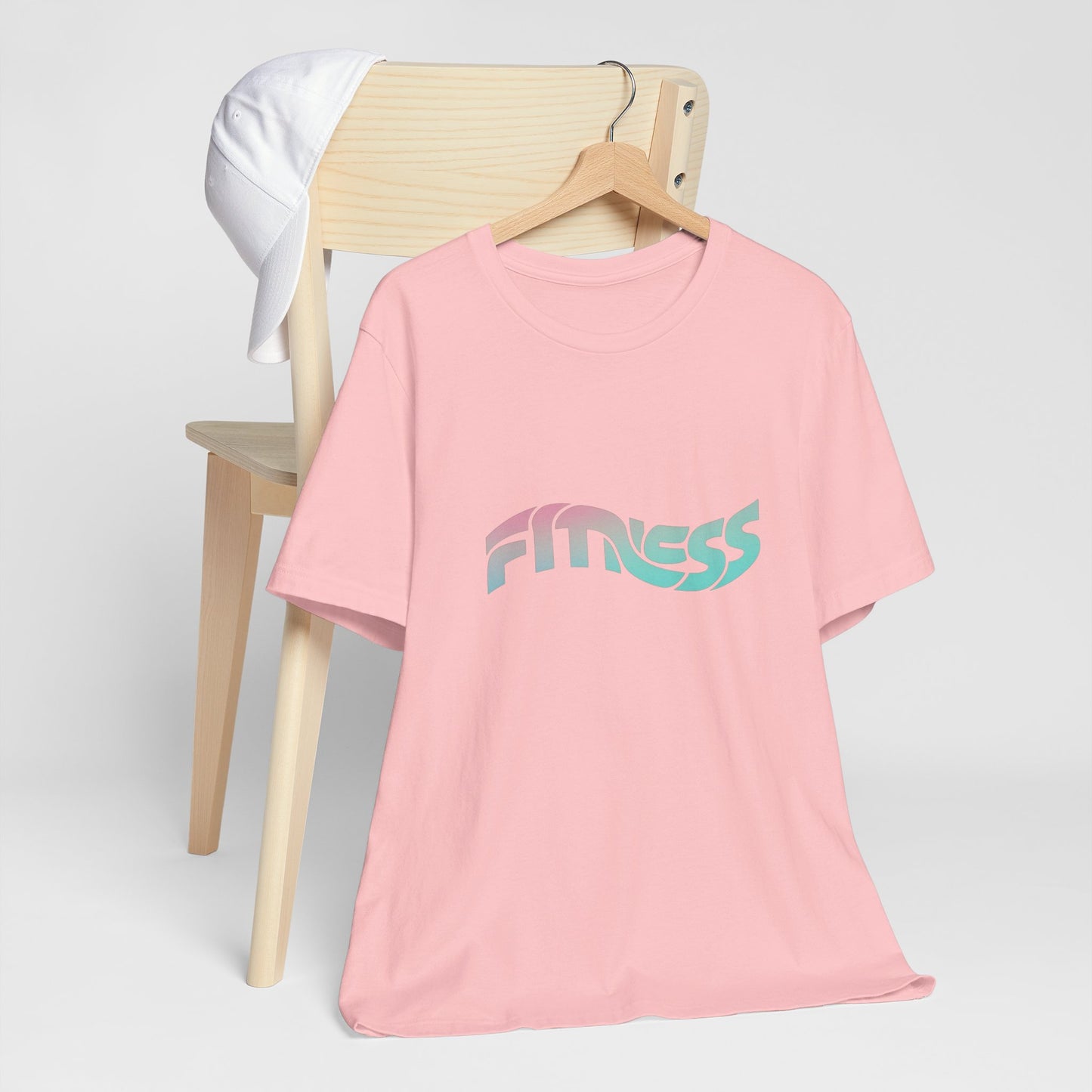 Fitness Retro Wavy Tee