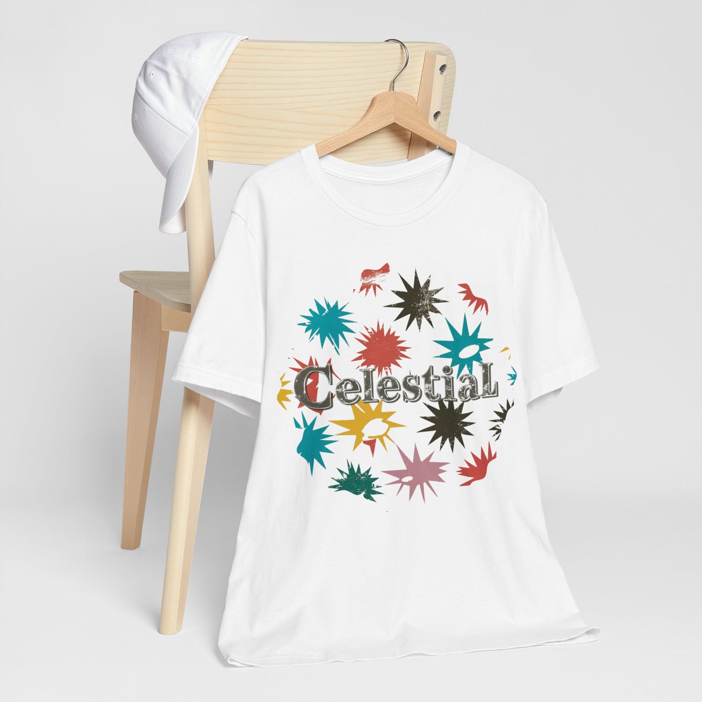 Celestial Colorful Star Burst Tee