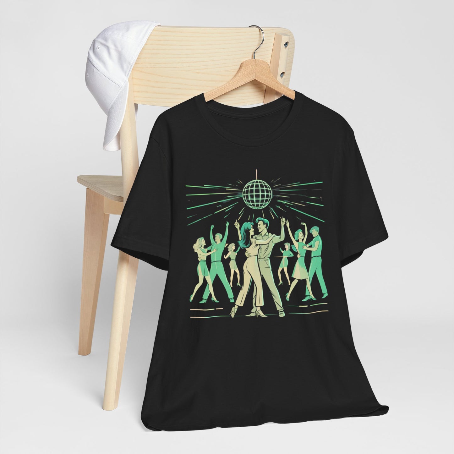 Retro Disco Dance Couples Tee