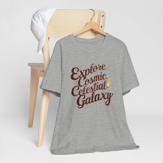 Explore Cosmic Celestial Galaxy Spark Tee