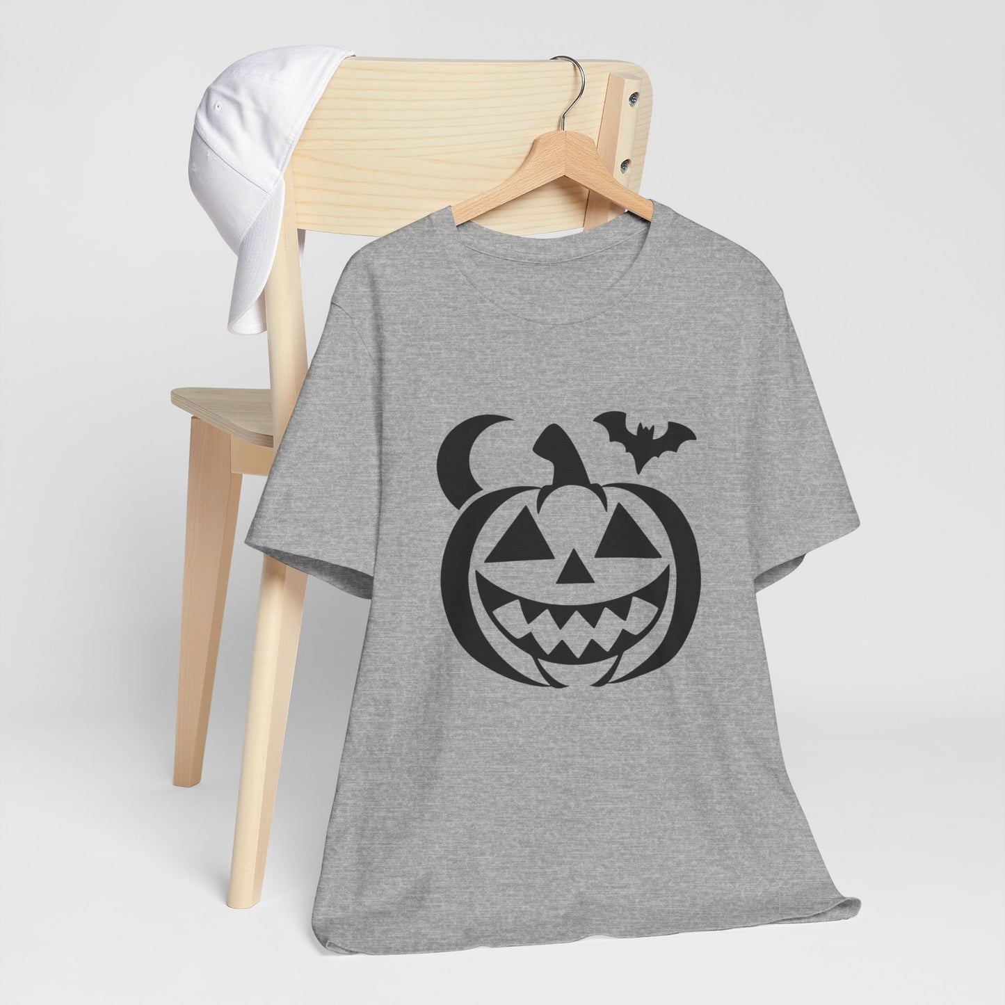 Retro Pumpkin Smile Halloween Tee