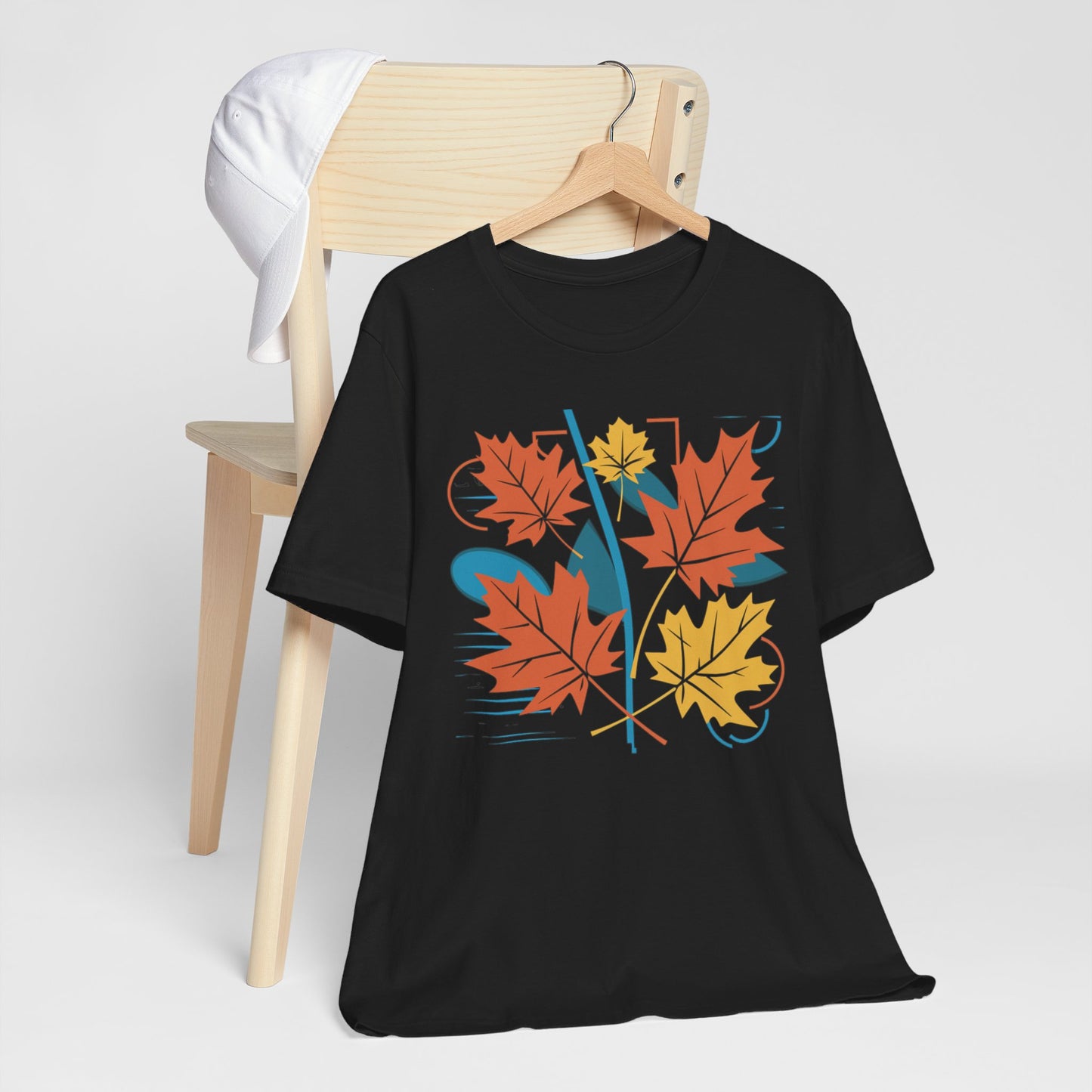 Retro Fall Autumn Leaves Tees