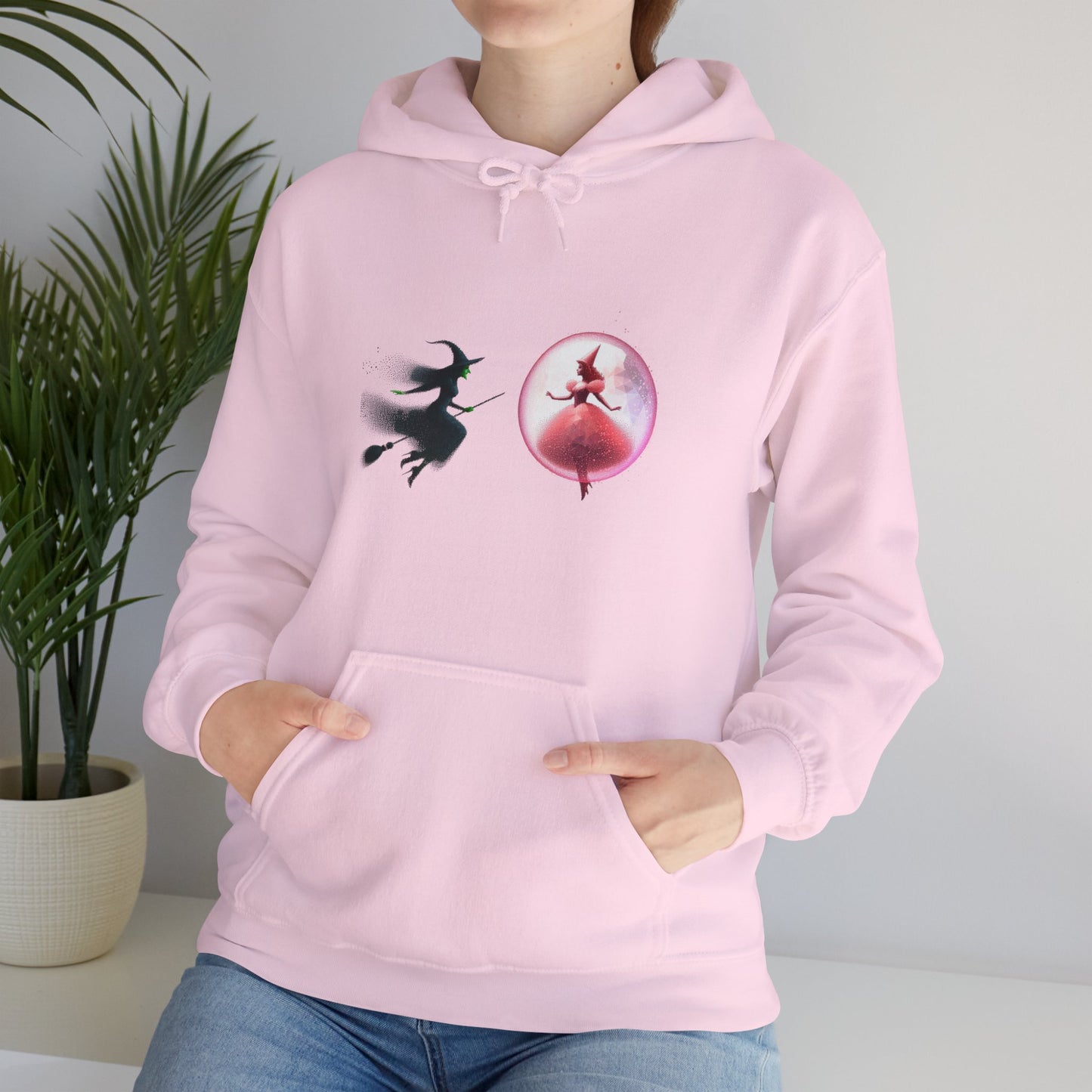 Wizard of Oz Wicked Witch vs. Glinda Hoodie