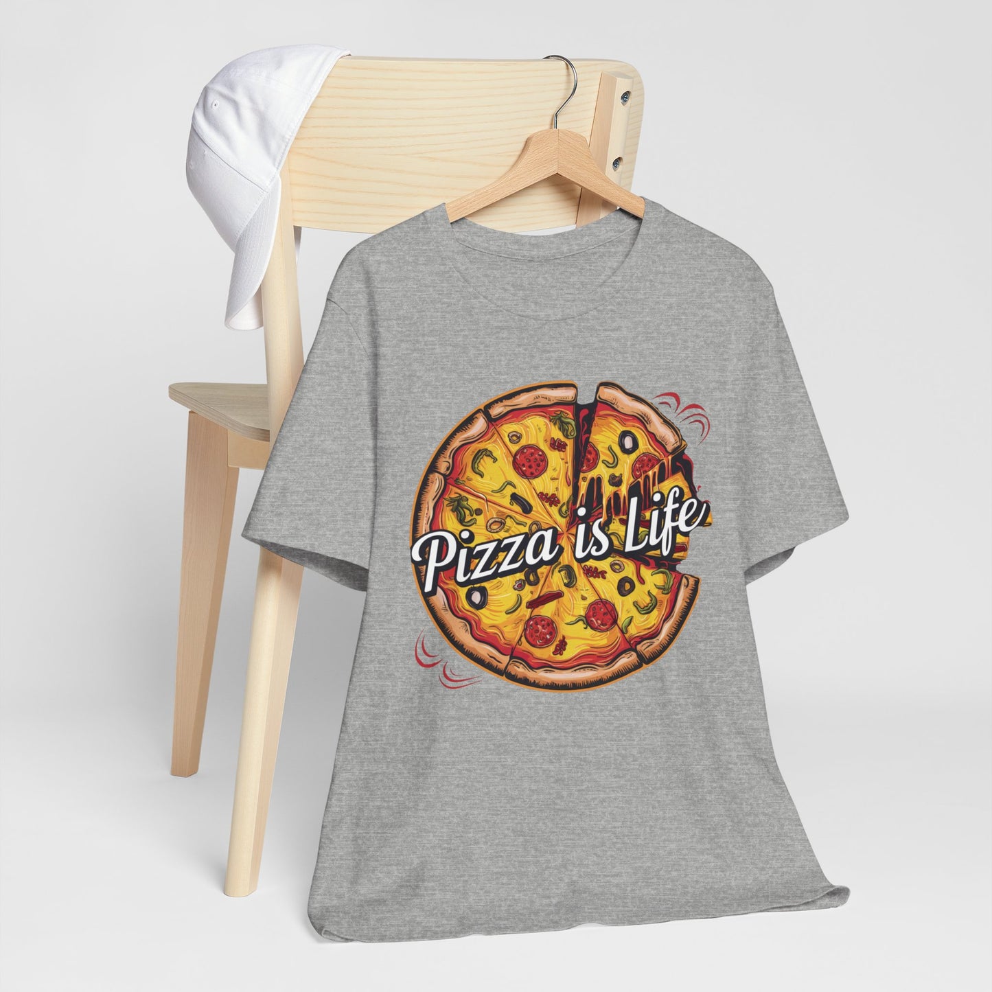 Retro Pizza is Life Tee