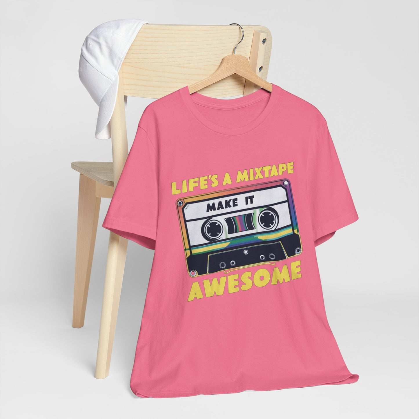 Retro Life is a Mixtape Tee