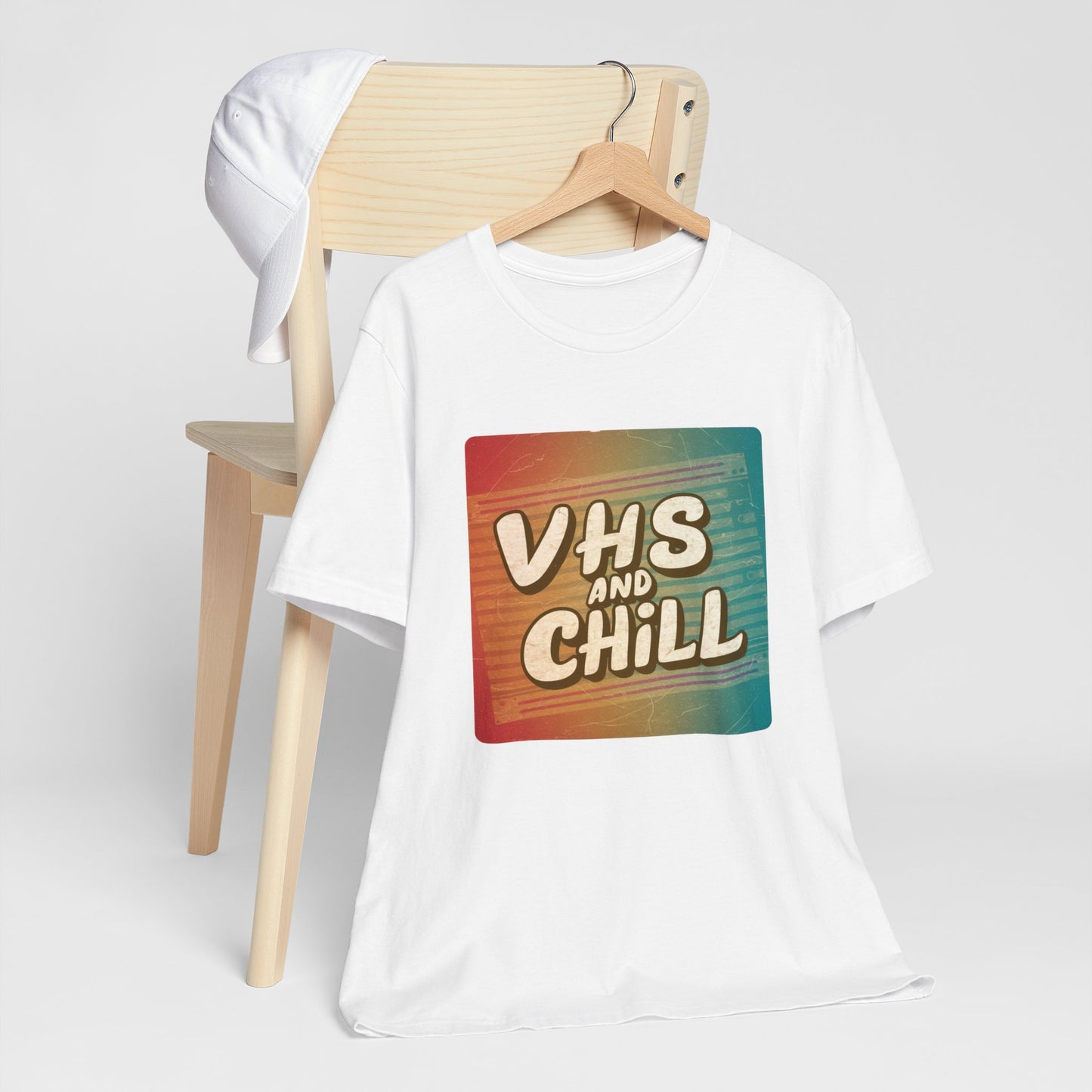Retro VHS and Chill Colorful Tee