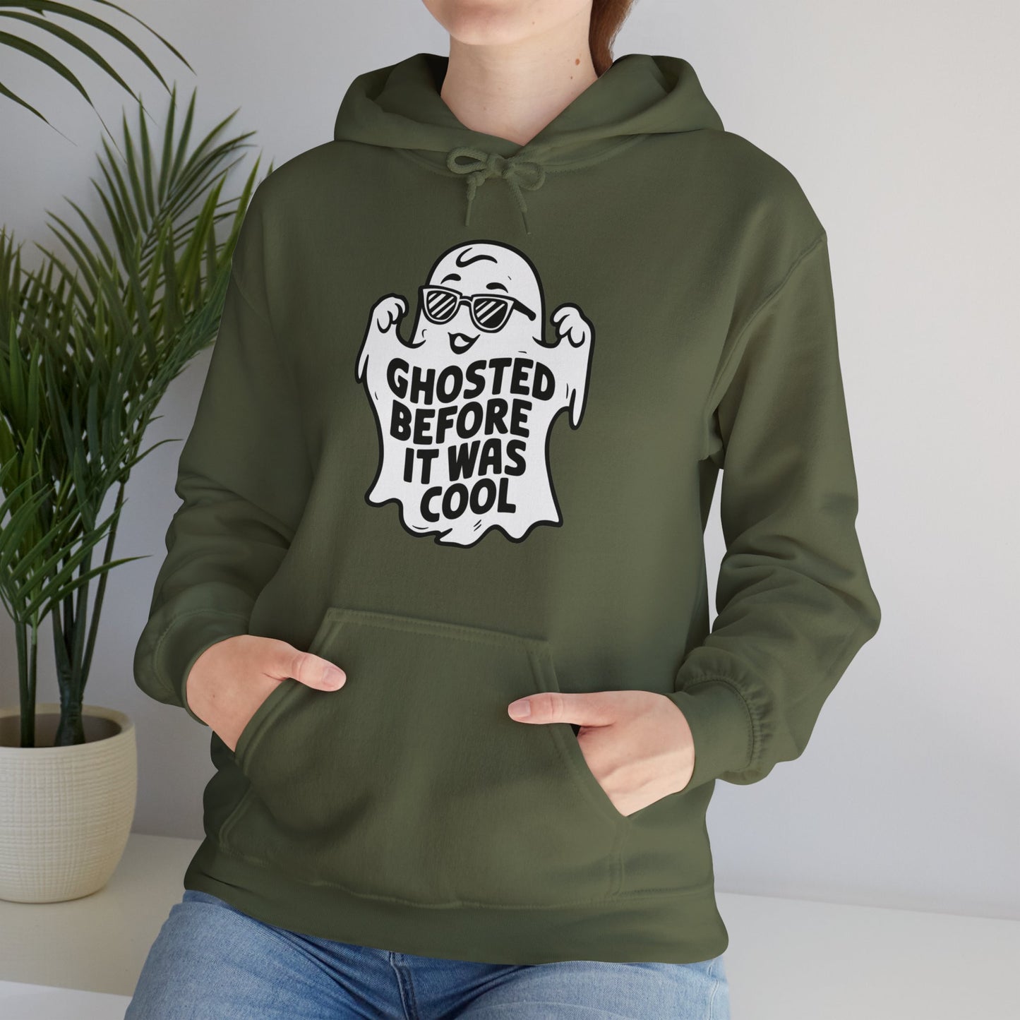 Ghosted Halloween Humor Hoodie