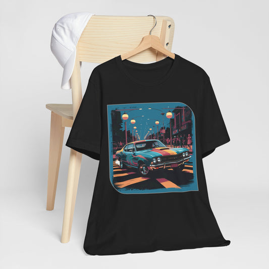 Retro Car Classic Street Light Tee